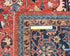 9x12 Rust Blue Aryana Afghan Hand Knotted Veg Dye Wool Area Rug